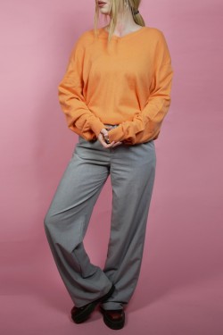 Oranžový sveter Gant - XXL